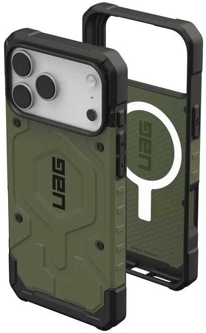 Dėklas Urban Armor Gear UAG Pathfinder Magsafe, alyvuogių spalvos - iPhone 17 Pro Max