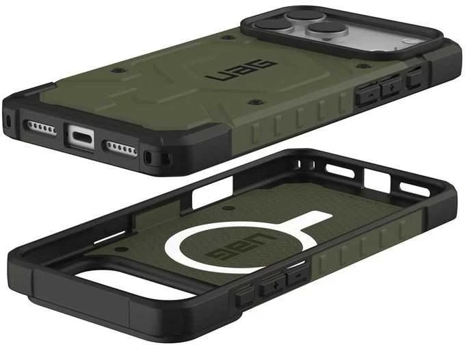 Dėklas Urban Armor Gear UAG Pathfinder Magsafe, alyvuogių spalvos - iPhone 17 Pro Max
