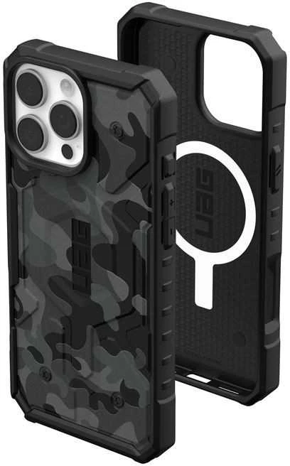 Urban Armor Gear UAG Pathfinder SE Magsafe Apple iPhone 16 Pro Max - dėklas telefonui pilkos spalvos