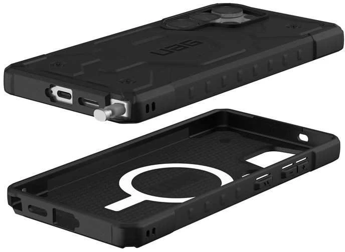 Dėklas Urban Armor Gear UAG Pathfinder w/ Magnet, Juodas - Samsung Galaxy S25 Ultra