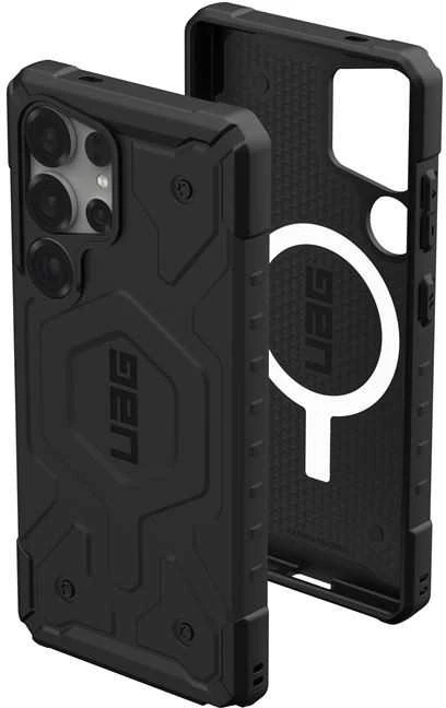 Dėklas Urban Armor Gear UAG Pathfinder w/ Magnet, Juodas - Samsung Galaxy S25 Ultra
