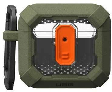 Dėklas Urban Armor Gear UAG Plazma, alyvuogių pilkumo – Airpods 4