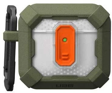 Dėklas Urban Armor Gear UAG Plazma, alyvuogių pilkumo – Airpods 4