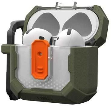 Dėklas Urban Armor Gear UAG Plazma, alyvuogių pilkumo – Airpods 4