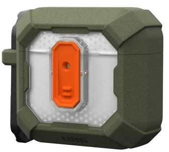 Dėklas Urban Armor Gear UAG Plazma, alyvuogių pilkumo – Airpods 4