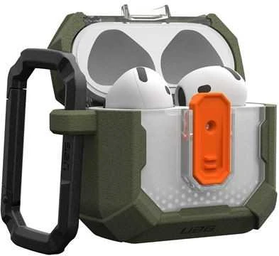 Dėklas Urban Armor Gear UAG Plazma, alyvuogių pilkumo – Airpods 4