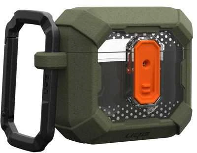 Dėklas Urban Armor Gear UAG Plazma, alyvuogių pilkumo – Airpods 4