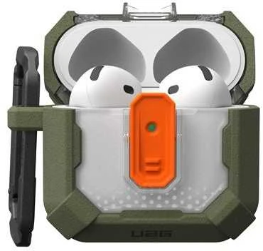 Dėklas Urban Armor Gear UAG Plazma, alyvuogių pilkumo – Airpods 4