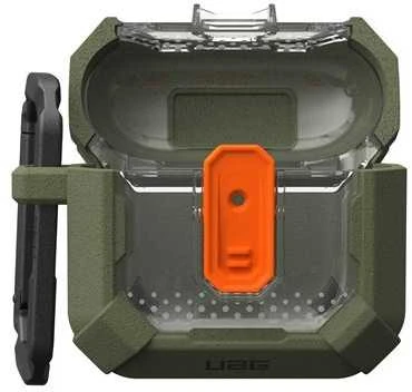 Dėklas Urban Armor Gear UAG Plazma, alyvuogių pilkumo – Airpods 4