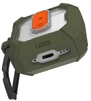 Dėklas Urban Armor Gear UAG Plazma, alyvuogių pilkumo – Airpods 4