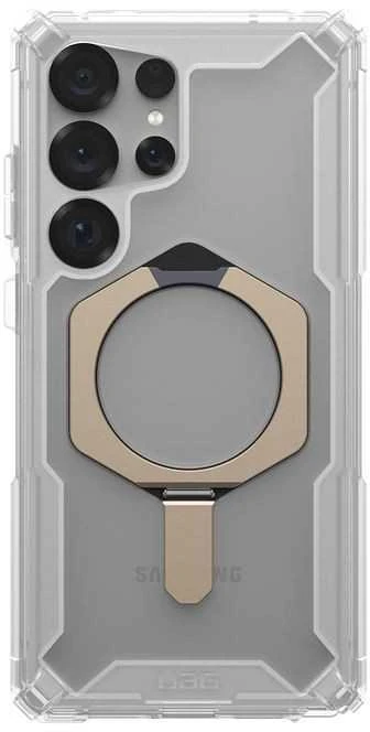 Dėklas Urban Armor Gear UAG Plasma XTE su magnetu, skaidrus / titano spalvos - Samsung Galaxy S25 Ultra
