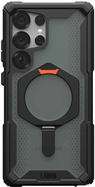 Dėklas Urban Armor Gear UAG Plasma XTE w/ Magnet, Juodas/Oranžinis - Samsung Galaxy S25 Ultra