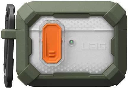 Urban Armor Gear UAG Plazminiai, alyvuogių spalvos – AirPods Pro (3-iosios kartos)