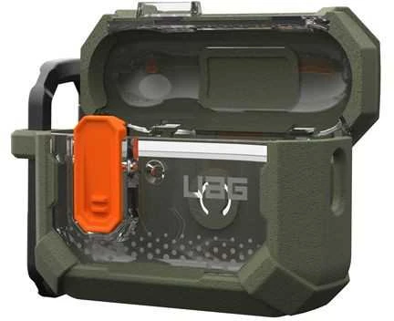 Urban Armor Gear UAG Plazminiai, alyvuogių spalvos – AirPods Pro (3-iosios kartos)