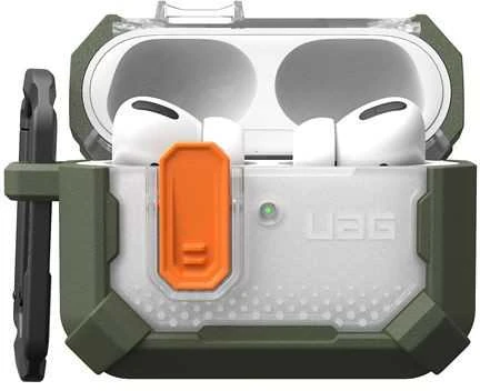 Urban Armor Gear UAG Plazminiai, alyvuogių spalvos – AirPods Pro (3-iosios kartos)