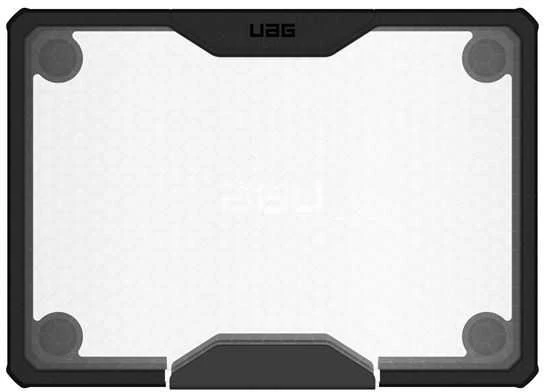 Urban Armor Gear UAG Plyo dėklas, Ice/Juodas - MacBook Air 13" 2022/2023/2024