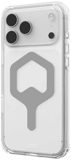 Dėklas „Urban Armor Gear“ UAG „Plyo Magsafe“, „Ice“/„Sidabrinis“ – „iPhone 17 Pro Max“