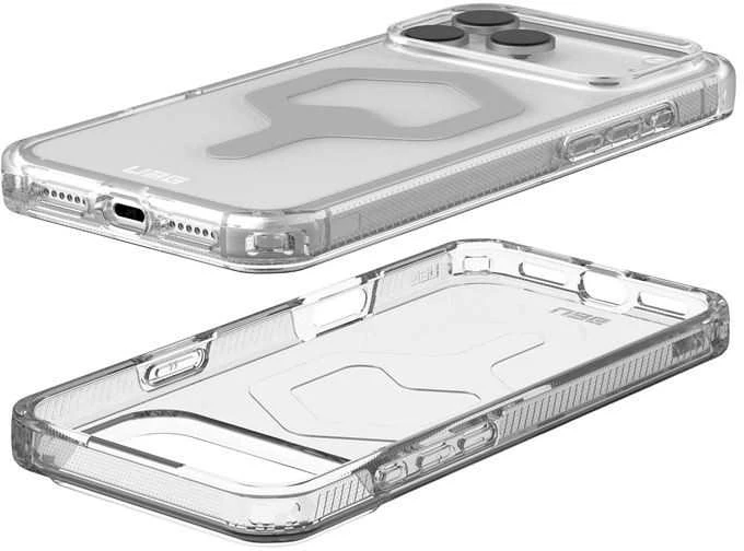 Dėklas „Urban Armor Gear“ UAG „Plyo Magsafe“, „Ice“/„Sidabrinis“ – „iPhone 17 Pro Max“