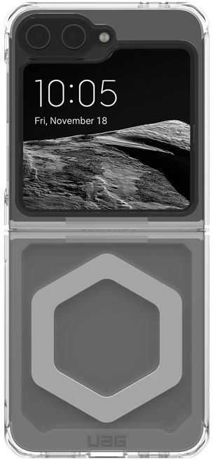Urban Armor Gear Dėklas UAG Plyo Pro, ice/sidabrinis - Samsung Z Flip 6