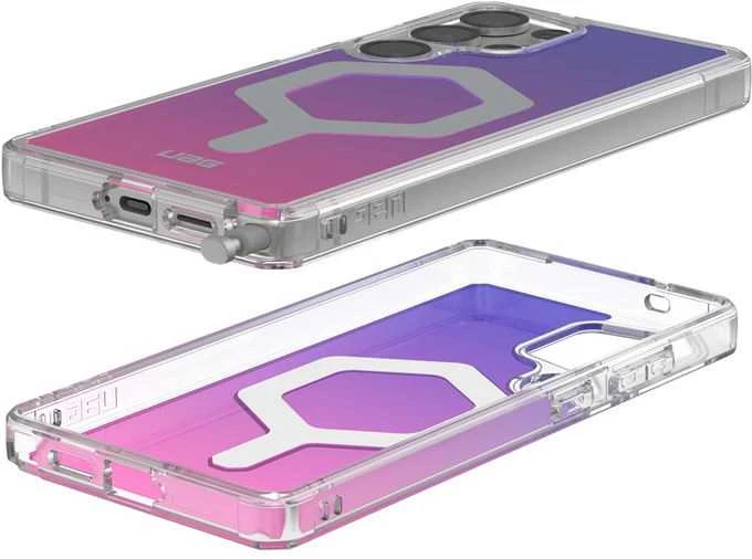 Dėklas Urban Armor Gear UAG Plyo Pro, Violetinė/Rožinė Ombre - Samsung Galaxy S25 Ultra