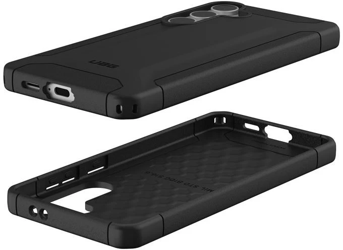 Dėklas Urban Armor Gear UAG Scout, juodas - Samsung Galaxy S24 FE