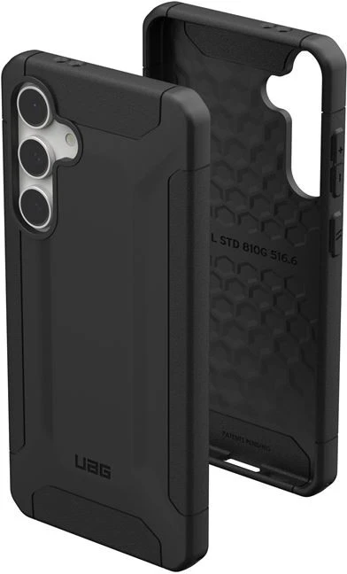 Dėklas Urban Armor Gear UAG Scout, juodas - Samsung Galaxy S24 FE
