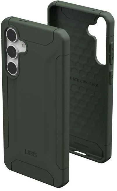 Dėklas Urban Armor Gear UAG Scout, alyvuogių pilkumo – Samsung Galaxy S24 FE