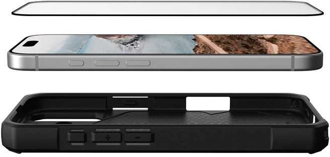 Urban Armor Gear UAG stiklinis apsauginis dėklas „iPhone 17“