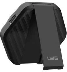 Urban Armor Gear UAG belaidis įkroviklis 15 W su stovu, suderinamas su „MagSafe“ (juodas)