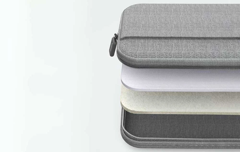 Nešiojamas kompiuteris case UGREEN LP187, iki 13.9 inches (pilkas)