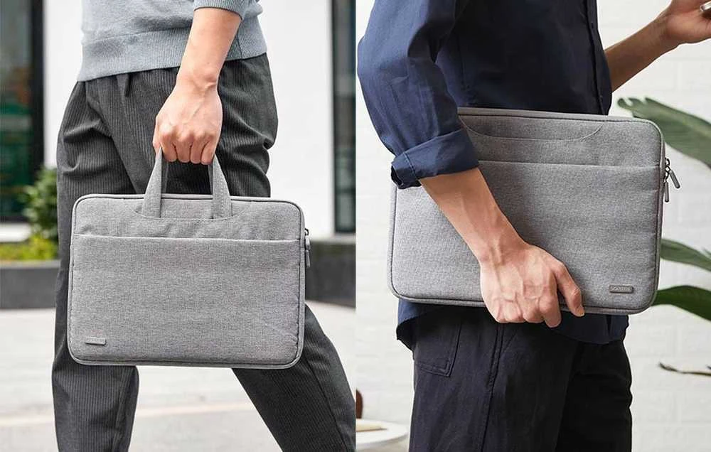 Nešiojamas kompiuteris case UGREEN LP187, iki 13.9 inches (pilkas)