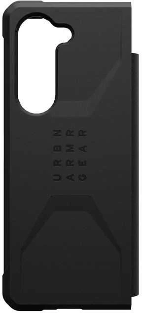 Dėklas Urban Armor Gear UAG Civilian, juodas - Samsung Galaxy Z Fold5