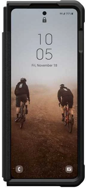 Dėklas Urban Armor Gear UAG Civilian, juodas - Samsung Galaxy Z Fold5