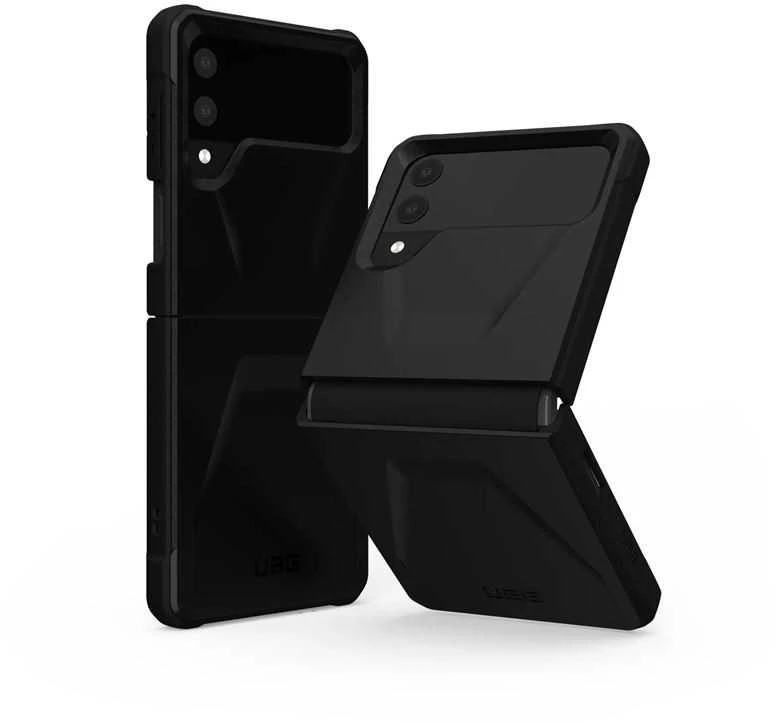 Dėklas Urban Armor Gear UAG Civilian, juodas - Samsung Galaxy Z Flip4