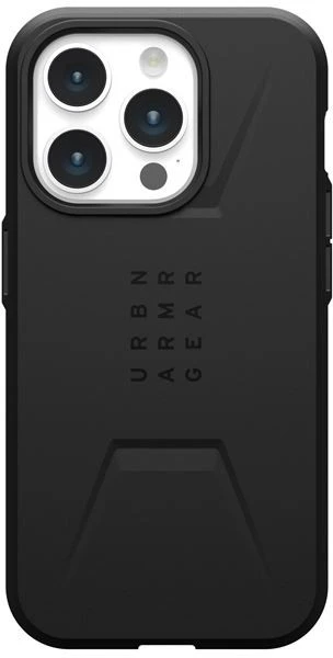 Urban Armor Gear Civilian Magsafe mobiliojo telefono dėklas 15,5 cm (6.1″) Juoda