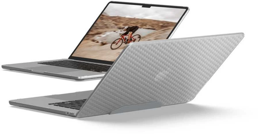 Carruzzo Urban Armor Gear UAG Essential Armor, ledinis - MacBook Air 15" (M4/3/2)