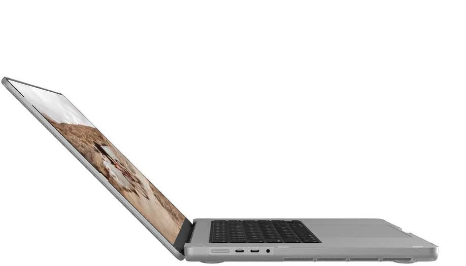 Carruzzo „UAG Essential Armor“ 16 colių „MacBook Pro“ (M1/M2/M3 MAX ir PRO/M4/M4 MAX ir PRO) (2021–2024 m.) nešiojamiesiems kompiuteriams
