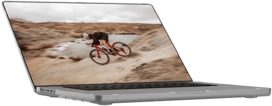 Carruzzo „UAG Essential Armor“ 16 colių „MacBook Pro“ (M1/M2/M3 MAX ir PRO/M4/M4 MAX ir PRO) (2021–2024 m.) nešiojamiesiems kompiuteriams