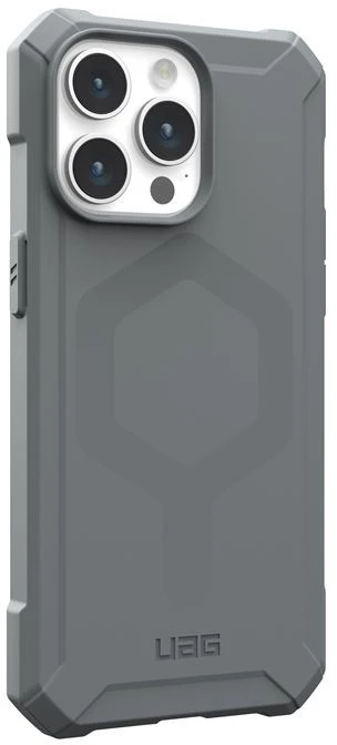 Urban Armor Gear UAG Essential Armor MagSafe dėklas iPhone 15 Pro Max - sidabrinis