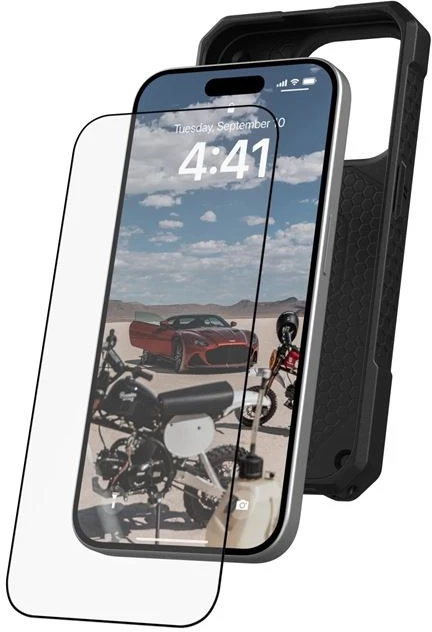Urban Armor Gear UAG Stiklo apsauga Plius, skaidrus - iPhone 15 Pro