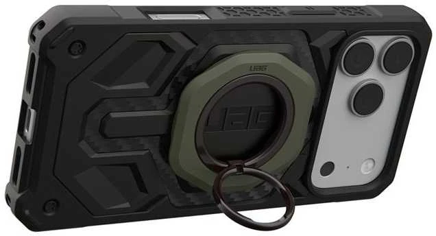 Urban Armor Gear UAG magnetinis žiedinis stovas LT, alyvuogių spalvos
