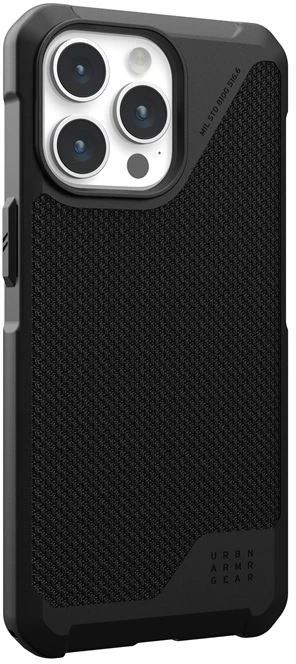 Urban Armor Gear UAG Metropolis LT MagSafe Apple iPhone 15 Pro Max - dėklas telefonui juodos spalvos kevlar