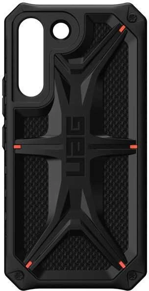 Dėklas Urban Armor Gear UAG Monarch, juodas kevlaras - Samsung Galaxy S22