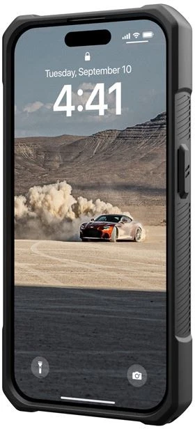 Urban Armor Gear UAG Monarch Apple iPhone 15 Pro - dėklas telefonui juodos spalvos kevlar