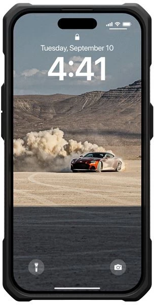 Urban Armor Gear UAG Monarch Apple iPhone 15 Pro - dėklas telefonui juodos spalvos kevlar