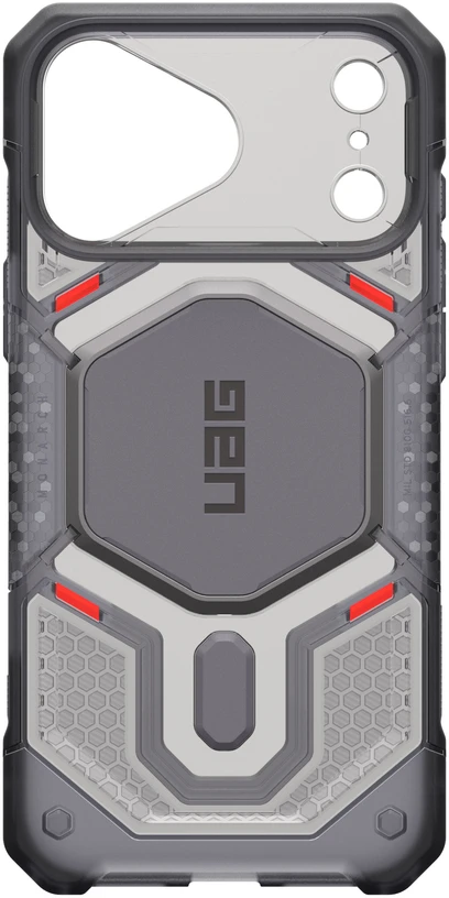 Dėklas Urban Armor Gear UAG Monarch Pro galinis dangtelis, skirtas iPhone 18 Pro Max / 17 Pro Max – pelenų spalvos