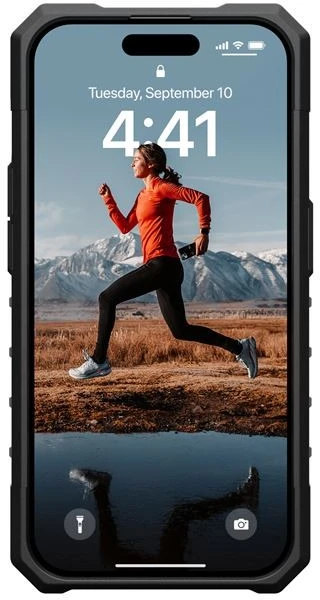 Urban Armor Gear UAG Plasma dėklas iPhone 15 Pro - skaidrus