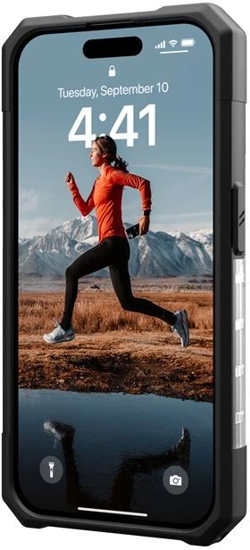 Urban Armor Gear UAG Plasma dėklas iPhone 15 Pro - skaidrus