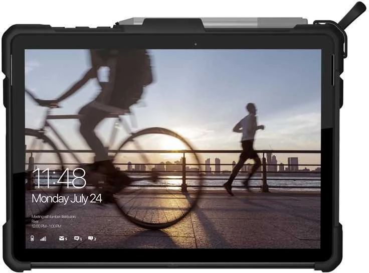 Urban Armor Gear UAG Plasma su rankos dirželiu, skaidrus - Microsoft Surface Go 1/Go 2/Go 3