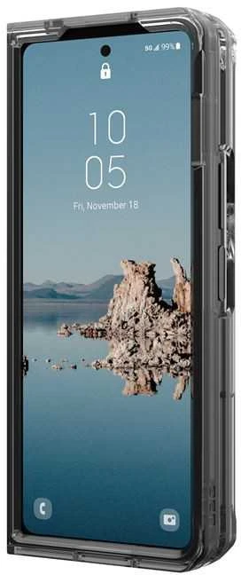 Dėklas Urban Armor Gear UAG Plyo Pro, pelenų pilka/kosminė pilka - Samsung Galaxy Z Fold5